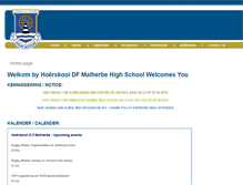 Tablet Screenshot of dfmalherbe.co.za